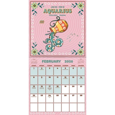 Trends International 2026 Astrology 12"x12" Wall Calendar 4 Trends International 2026 Astrology 12"x12" Wall Calendar - Image 2