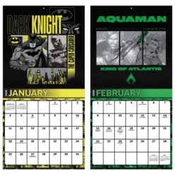 Trends International 2026 The Justice League Classic 12"x12" Wall Calendar -Everyday Fan & Home GUEST 9ea2691a 7c18 4a68 a21b 4f599554f7de