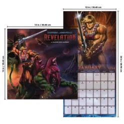 Trends International 2026 Masters Of The Universe 12"x12" Wall Calendar -Everyday Fan & Home GUEST 9eb640a2 be43 4808 b12e f889713168a3