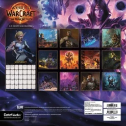 Trends International 2026 World Of Warcraft 12"x12" Wall Calendar -Everyday Fan & Home GUEST a075f2f7 151a 4060 afa0 24a5c40cba4f
