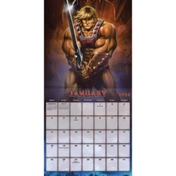 Trends International 2026 Masters Of The Universe 12"x12" Wall Calendar