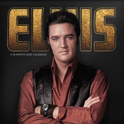 Trends International 2026 Elvis Presley 12"x12" Wall Calendar 9 Trends International 2026 Elvis Presley 12"x12" Wall Calendar - Image 7