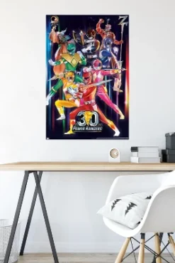 Trends International Power Rangers - 30th Group Unframed Wall Poster Prints -Everyday Fan & Home GUEST a2b1d1b4 73b7 4317 ad44 8c7fed9d5e9c
