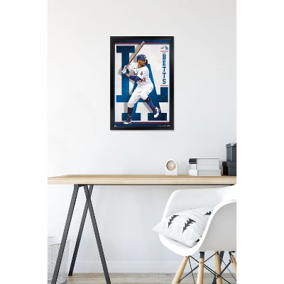 Trends International MLB Los Angeles Dodgers - Mookie Betts 22 Framed Wall Poster Prints 7 Trends International MLB Los Angeles Dodgers - Mookie Betts 22 Framed Wall Poster Prints - Image 5