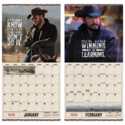 Trends International 2026 Yellowstone Bilingual French Rip Wheeler 12"x12" Wall Calendar 13 Trends International 2026 Yellowstone Bilingual French Rip Wheeler 12"x12" Wall Calendar -Everyday Fan & Home GUEST a401f0ec 7b18 4894 9c97 d52aa21153c7