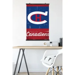 Trends International NHL Montreal Canadiens - Retro Logo 13 Unframed Wall Poster Prints -Everyday Fan & Home GUEST a4446bdd a6f5 4ae9 9f70 89e1d5d120ac
