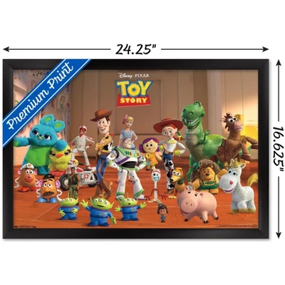 Trends International Disney Pixar Toy Story 4 - Collage Framed Wall Poster Prints 4 Trends International Disney Pixar Toy Story 4 - Collage Framed Wall Poster Prints - Image 2