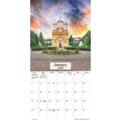 Trends International 2026 Exotic Destinations 12"x12" Wall Calendar