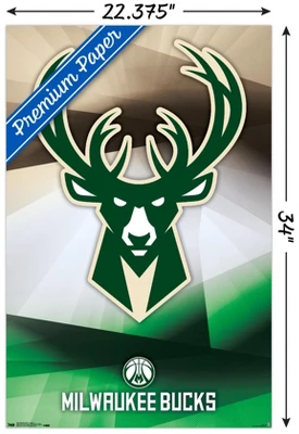 Trends International NBA Milwaukee Bucks - Logo 16 Unframed Wall Poster Prints 4 Trends International NBA Milwaukee Bucks - Logo 16 Unframed Wall Poster Prints - Image 2