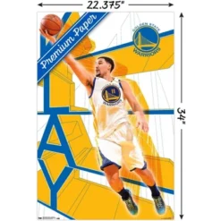 Trends International NBA Golden State Warriors - Klay Thompson 17 Unframed Wall Poster Prints -Everyday Fan & Home GUEST a90b2a84 1029 4df4 9eb1 72a9e90bb7be