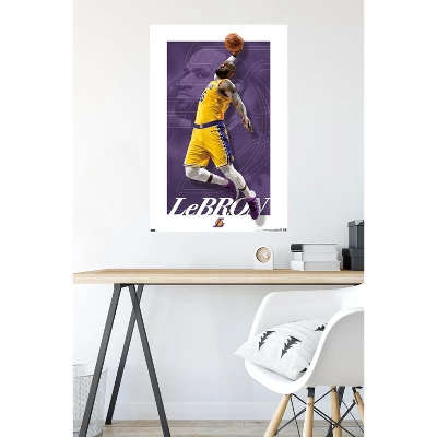 Trends International NBA Los Angeles Lakers - LeBron James 21 Unframed Wall Poster Prints 7 Trends International NBA Los Angeles Lakers - LeBron James 21 Unframed Wall Poster Prints - Image 5