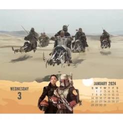 Trends International Inc. 2024 Daily Desk Calendar 4.25"x5" Star Wars: The Mandalorian -Everyday Fan & Home GUEST aa0a6017 2aad 44ad b769 97ad9aea2ea7