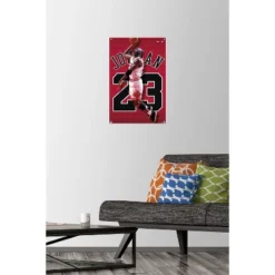 Trends International Michael Jordan - Jersey Unframed Wall Poster Prints