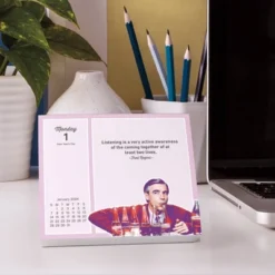 Trends International Inc. 2024 Daily Desk Calendar 4.25"x5" Mister Rogers -Everyday Fan & Home GUEST ae0e1f21 7918 4789 a99e bdb1de175426