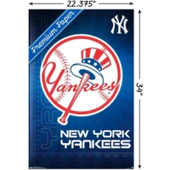 Trends International MLB New York Yankees - Logo 16 Unframed Wall Poster Prints -Everyday Fan & Home GUEST aef5e511 17fd 4935 b93c 3c0ae0b9831d