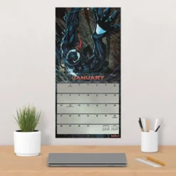 Trends International Inc. 2023-24 Wall Calendar 12"x12" Marvel Venom -Everyday Fan & Home GUEST afa27293 1295 4966 9b6e d9fff80d74f9