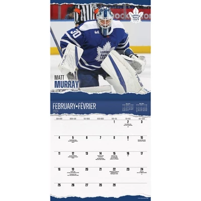Trends International Inc. 2023-24 Wall Calendar 12"x12" NHL Toronto Maple Leafs 4 Trends International Inc. 2023-24 Wall Calendar 12"x12" NHL Toronto Maple Leafs - Image 2