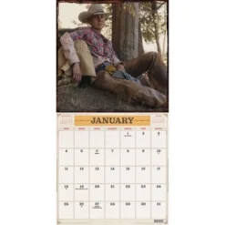 Trends International 2026 Yellowstone Bilingual French From The Bunkhouse 12"x12" Wall Calendar