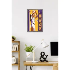 Trends International WNBA Los Angeles Sparks - Rickea Jackson 25 Framed Wall Poster Prints