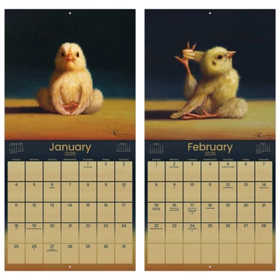 Trends International 2026 Lucia Heffernan Yoga Chicks 12"x12" Wall Calendar 7 Trends International 2026 Lucia Heffernan Yoga Chicks 12"x12" Wall Calendar - Image 5