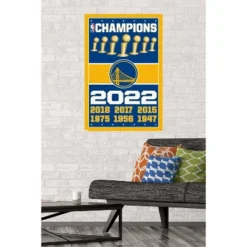 Trends International NBA Golden State Warriors - Champions 22 Unframed Wall Poster Prints