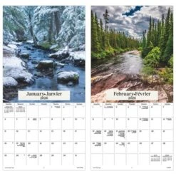 Trends International 2026 Canadian Landscapes Bilingual French 12"x12" Wall Calendar -Everyday Fan & Home GUEST b4616675 1783 48f5 a909 c2f04c01986f