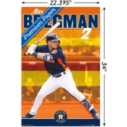 Trends International MLB Houston Astros - Alex Bregman 19 Unframed Wall Poster Prints -Everyday Fan & Home GUEST b46e442d bddd 4a7b 82da f1a57987be97