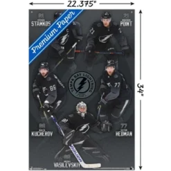 Trends International NHL Tampa Bay Lightning - Team 19 Unframed Wall Poster Prints -Everyday Fan & Home GUEST b530b910 1c2f 49be abb7 b0163f2292ed