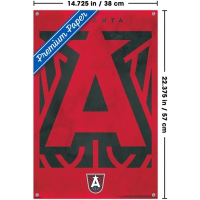 Trends International WNBA Atlanta Dream - Logo 25 Unframed Wall Poster Prints 4 Trends International WNBA Atlanta Dream - Logo 25 Unframed Wall Poster Prints - Image 2