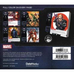 Trends International 2026 History Of Marvel Dayata Time 6.12"x5.37" Box Calendar -Everyday Fan & Home GUEST b6497d57 7343 458f bc38 125487d416bf
