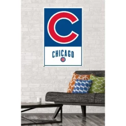 Trends International MLB Chicago Cubs - Logo 22 Unframed Wall Poster Prints