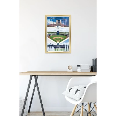 Trends International MLB Kansas City Royals - Kauffman Stadium 20 Framed Wall Poster Prints 7 Trends International MLB Kansas City Royals - Kauffman Stadium 20 Framed Wall Poster Prints - Image 5