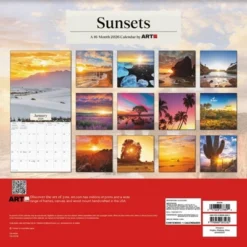 Trends International 2026 Sunsets 12"x12" Wall Calendar -Everyday Fan & Home GUEST baae710b 1522 494c 9288 622efd6710dc