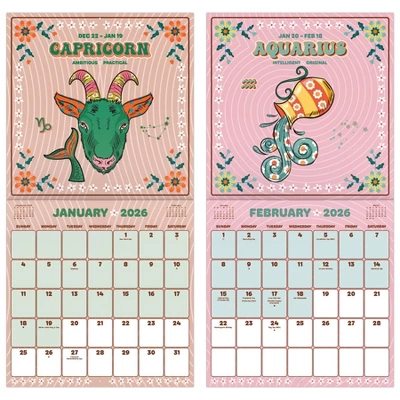 Trends International 2026 Astrology 12"x12" Wall Calendar 7 Trends International 2026 Astrology 12"x12" Wall Calendar - Image 5