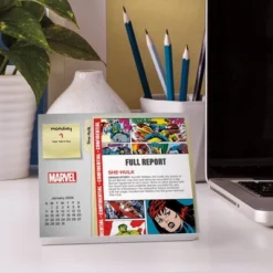 Trends International Inc. 2024 Daily Desk Calendar 4.25"x5" Marvel -Everyday Fan & Home GUEST bda05494 3ad3 4c89 b76f 93fe758601d0