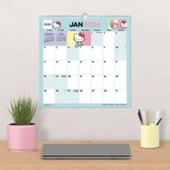 Trends International 2026 Hello Kitty And Friends Spiral 12"x12.25" Wall Calendar -Everyday Fan & Home GUEST c057e8a6 716b 4832 9d22 d1557958b2dd