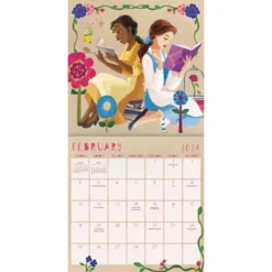 Trends International Inc. 2023-24 Wall Calendar 12"x12" Disney Princess -Everyday Fan & Home GUEST c1b1207a 749b 4f1b 8b6c 1a49e7f2d8b6