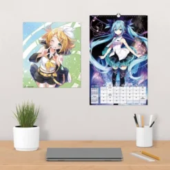 Trends International Inc. 2023-24 Wall Calendar 17"x11" Hatsune Miku -Everyday Fan & Home GUEST c245beda 187b 4e59 b4ce 733efca52ece