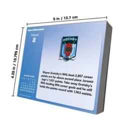 Trends International 2026 Sports Illustrated Sports Dayata Time 6.12"x5.37" Box Calendar -Everyday Fan & Home GUEST c2bd4867 3120 486b b190 6e97df1eb903