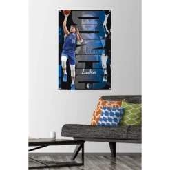 Trends International NBA Dallas Mavericks - Luka Doncic 19 Unframed Wall Poster Prints