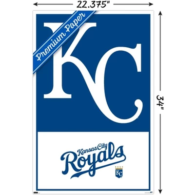 Trends International MLB Kansas City Royals - Logo 22 Unframed Wall Poster Prints 4 Trends International MLB Kansas City Royals - Logo 22 Unframed Wall Poster Prints - Image 2