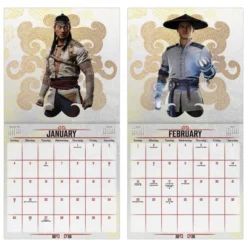 Trends International 2026 Mortal Kombat 12"x12" Wall Calendar -Everyday Fan & Home GUEST c6391904 cb81 4a25 8d52 7571cf2d55cc