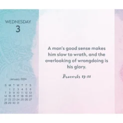Trends International Inc. 2024 Daily Desk Calendar 4.25"x5" Bible -Everyday Fan & Home GUEST ca89a06c 04f3 4183 aa6a 7ad80c75f33c