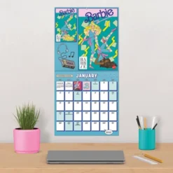 Trends International 2026 Barbie Comic 12"x12" Wall Calendar -Everyday Fan & Home GUEST cae7e4da 833c 49fb 9a61 762a272ae794