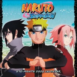Trends International 2026 Naruto Shippuden 12"x12" Wall Calendar -Everyday Fan & Home GUEST cc7e6121 b1f6 4241 9ec8 ce40fd46ad3b