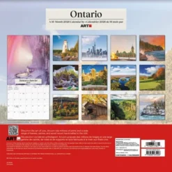 Trends International 2026 Ontario Bilingual French 12"x12" Wall Calendar -Everyday Fan & Home GUEST ccfb85d4 8b1d 4891 8f69 dc1470101011