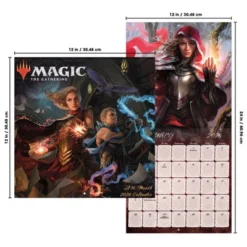 Trends International 2026 Magic The Gathering 12"x12" Wall Calendar -Everyday Fan & Home GUEST cea1ce58 0f3b 4e92 a4b4 4027f92abc23