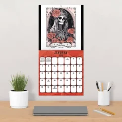 Trends International 2026 Tarot Skulls And Roses 12"x12" Wall Calendar -Everyday Fan & Home GUEST d00aa67e 56e8 42f5 9de5 cd752718fee4