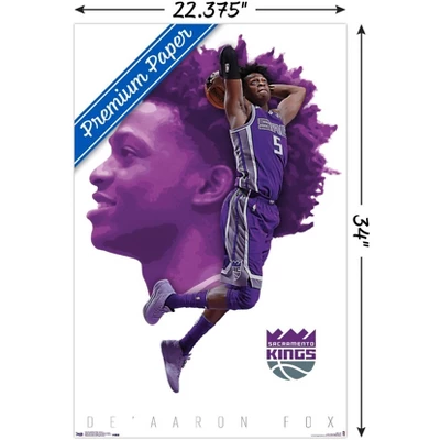 Trends International NBA Sacramento Kings - De'Aaron Fox 17 Unframed Wall Poster Prints 4 Trends International NBA Sacramento Kings - De'Aaron Fox 17 Unframed Wall Poster Prints - Image 2