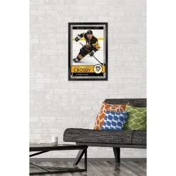 Trends International NHL Pittsburgh Penguins - Sidney Crosby 16 Framed Wall Poster Prints